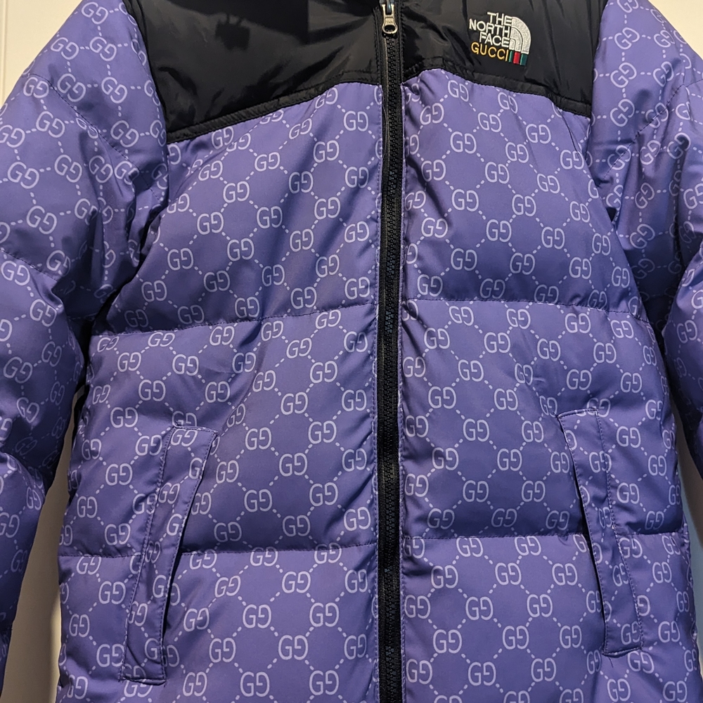 The North Face Kids Purple Puffer Jacket